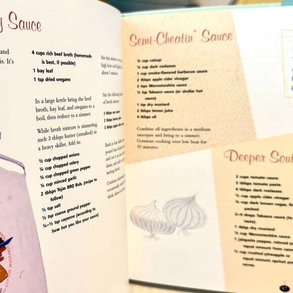 RETRO BARBECUE Cookbook~~Tasty Recipes for the Grillin' Guy~~ HC/DJ - Picture 5 of 9